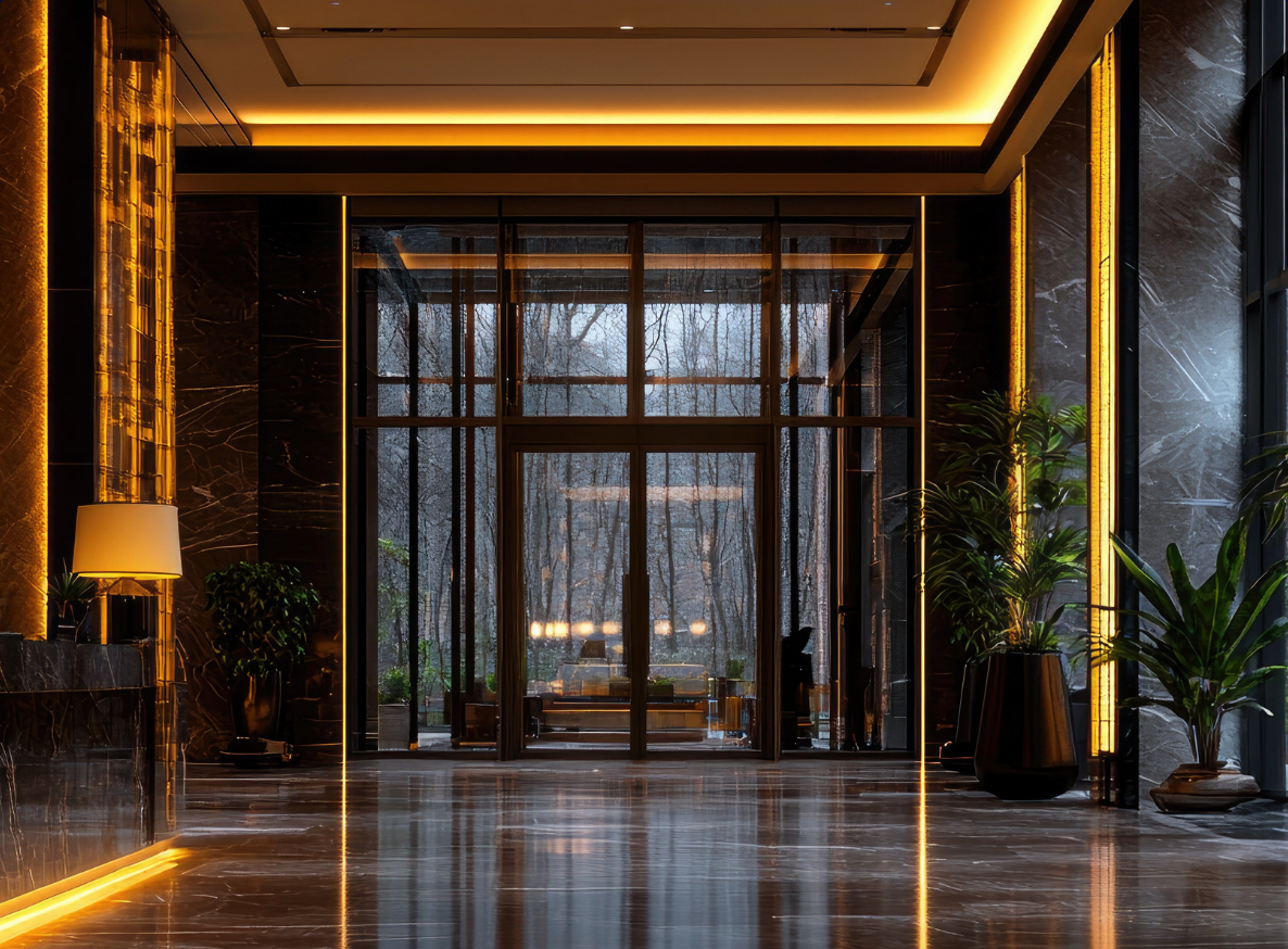 network infrastructure for luxury hotels